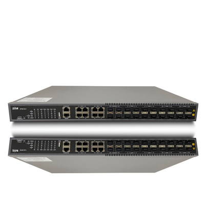 ligne optique du port OP1616 8XGE 10GE de la cassette GPON SFP 16 de liaison montante 10G