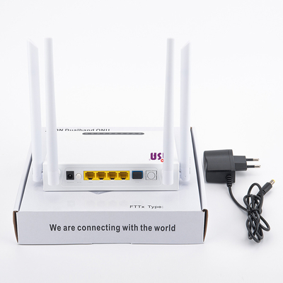 Sc RPA UPC X Pon Onu 4GE 802.11B/G/N/routeur de la CE à C.A. 1200M WIFI